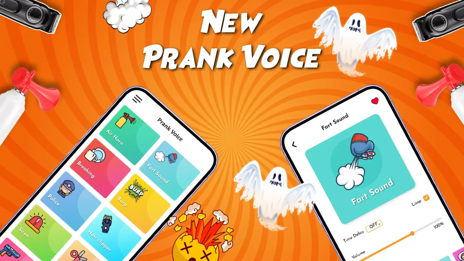 Air Horn Fart Sounds: Haircut Screenshots