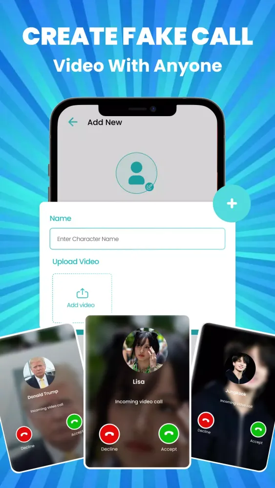 Prank Call - Fake Video Call Screenshots