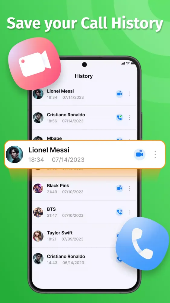 Ảnh chụp màn hình của Fake Call