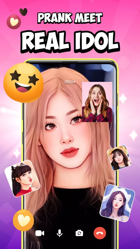 Idol Prank Call Screenshots