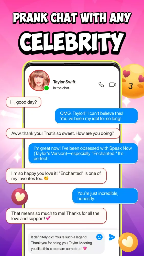 Idol Prank Call Screenshots