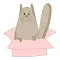 Everyday Cats Stickers