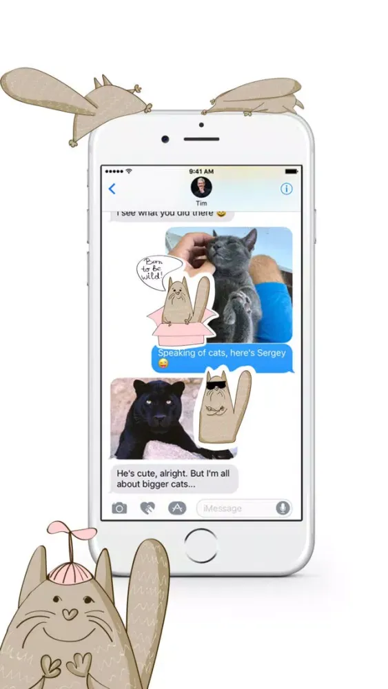 Everyday Cats Stickers Screenshots