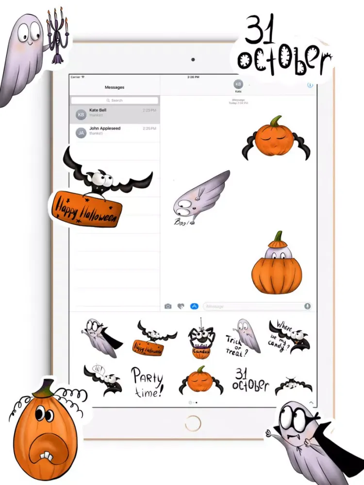Halloween Pumpkin Original iPad  Ekran Görüntüleri