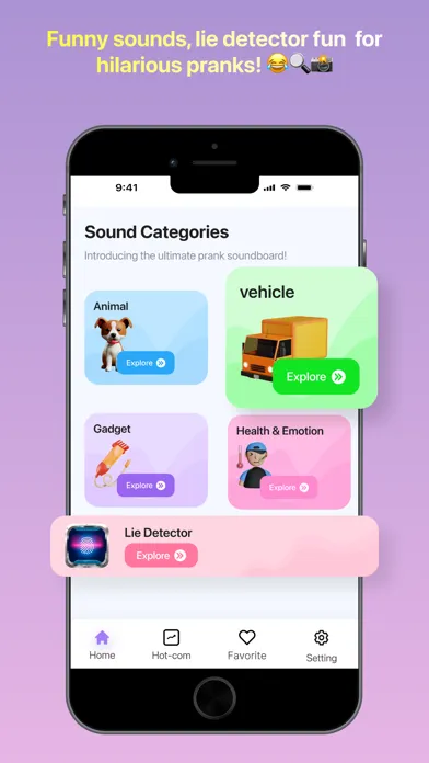 Скриншоты PrankAudioApp