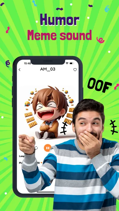 Captures d'écran de Air Horn: Prank Fart App