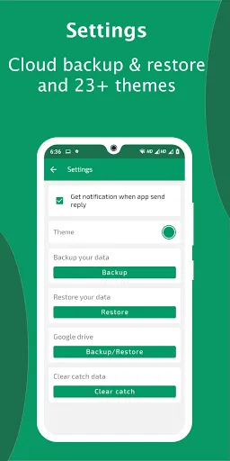 ภาพหน้าจอของ Auto Reply Chat Bot