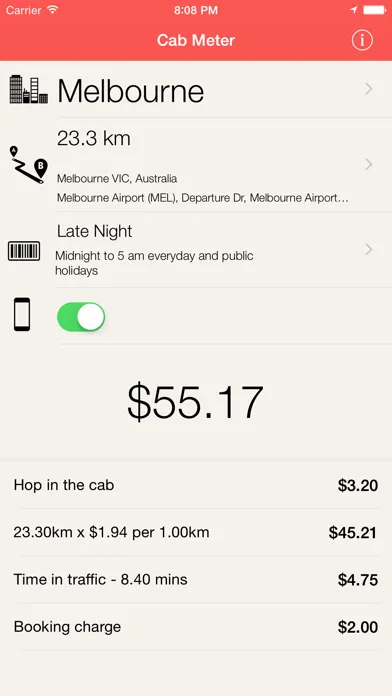 صور Taxi Meter Australia Cab Fares