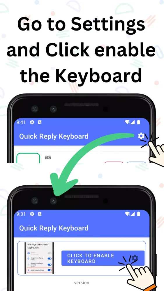Скриншоты Quick Reply Keyboard|CopyPaste