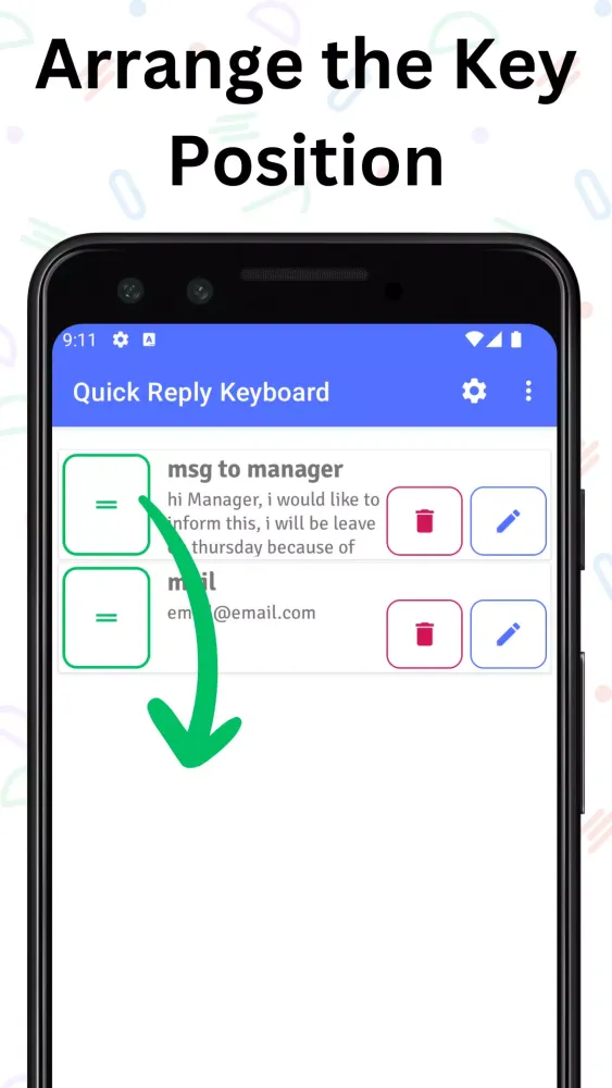 Скриншоты Quick Reply Keyboard|CopyPaste