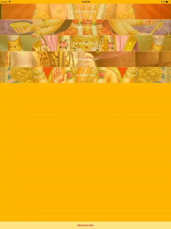 Captures d'écran de Om - Hindu Mantras and Bhajans iPad 