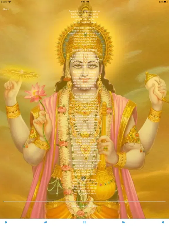 Captures d'écran de Om - Hindu Mantras and Bhajans iPad 