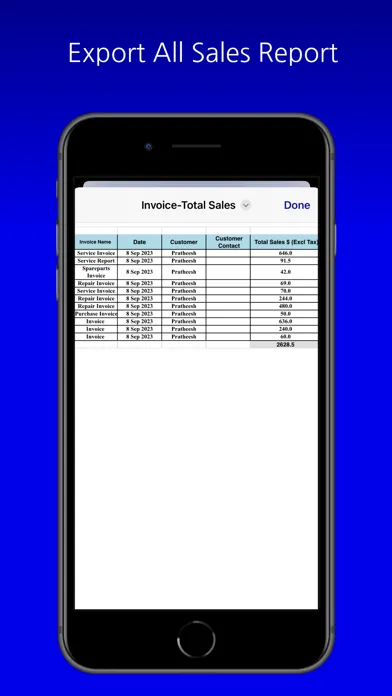 Zrzuty ekranu MS Excel, PDF Invoices & Bills