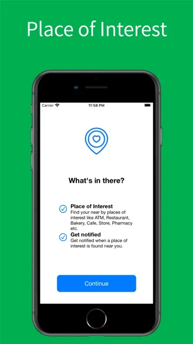 Find Nearby Place of Interests 스크린샷