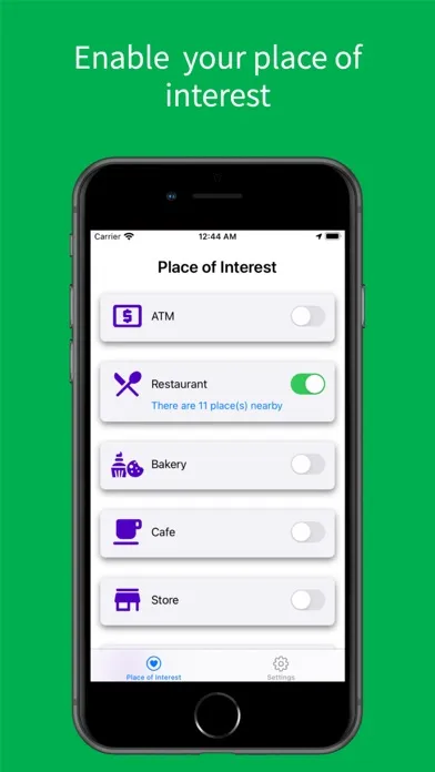 Find Nearby Place of Interests 스크린샷