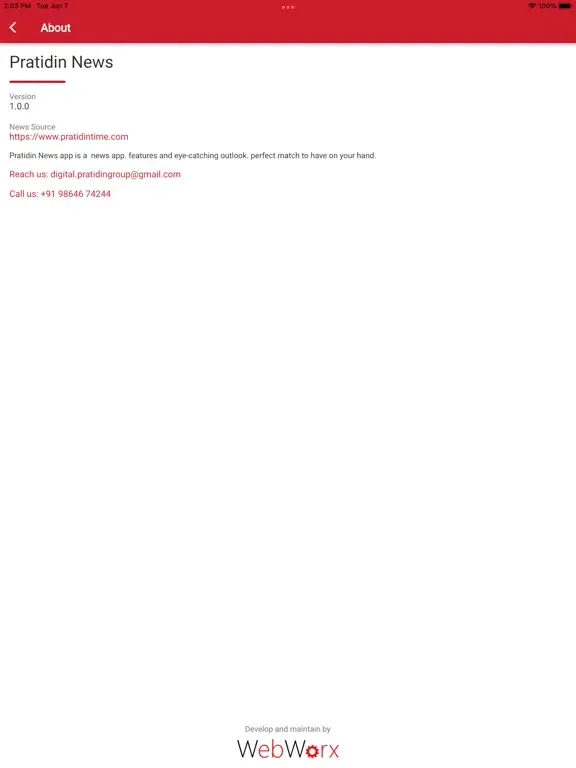 Pratidin Time News iPad  Screenshots