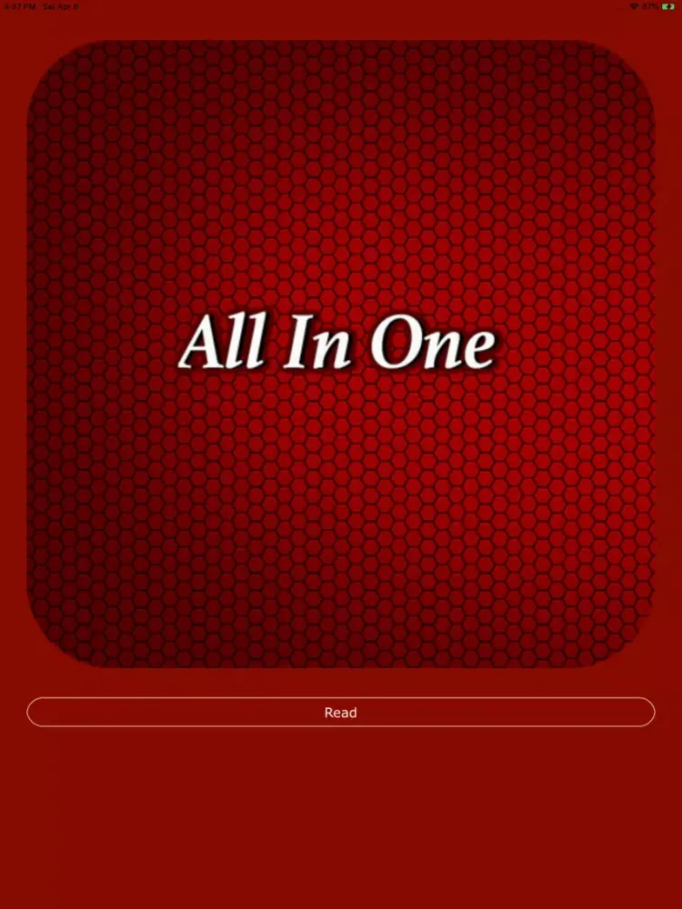 All In One - 2019 iPad  Screenshots