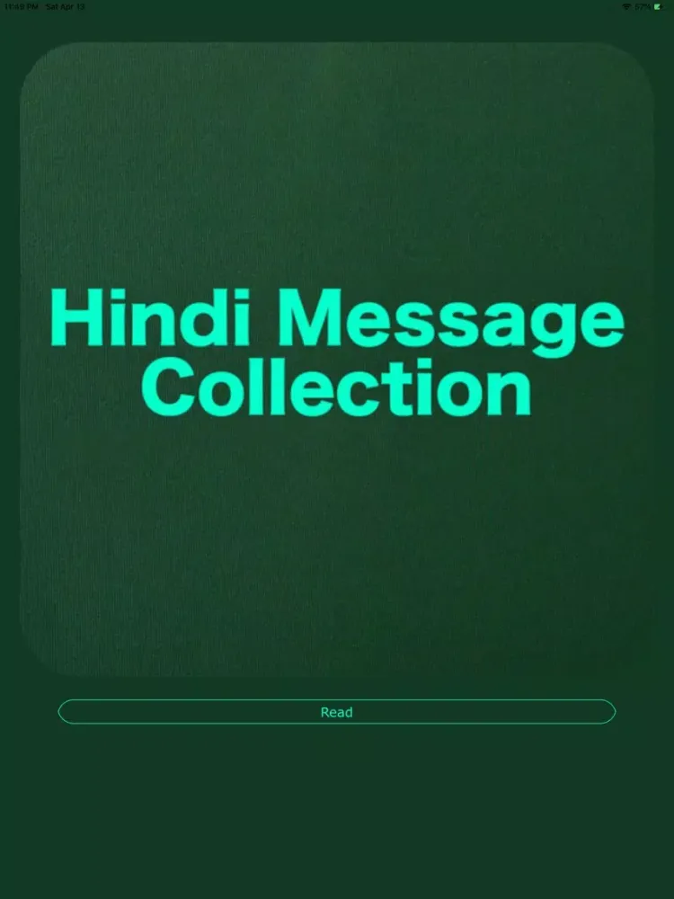 Hindi Message Collection 2019 iPad  स्क्रीनशॉट