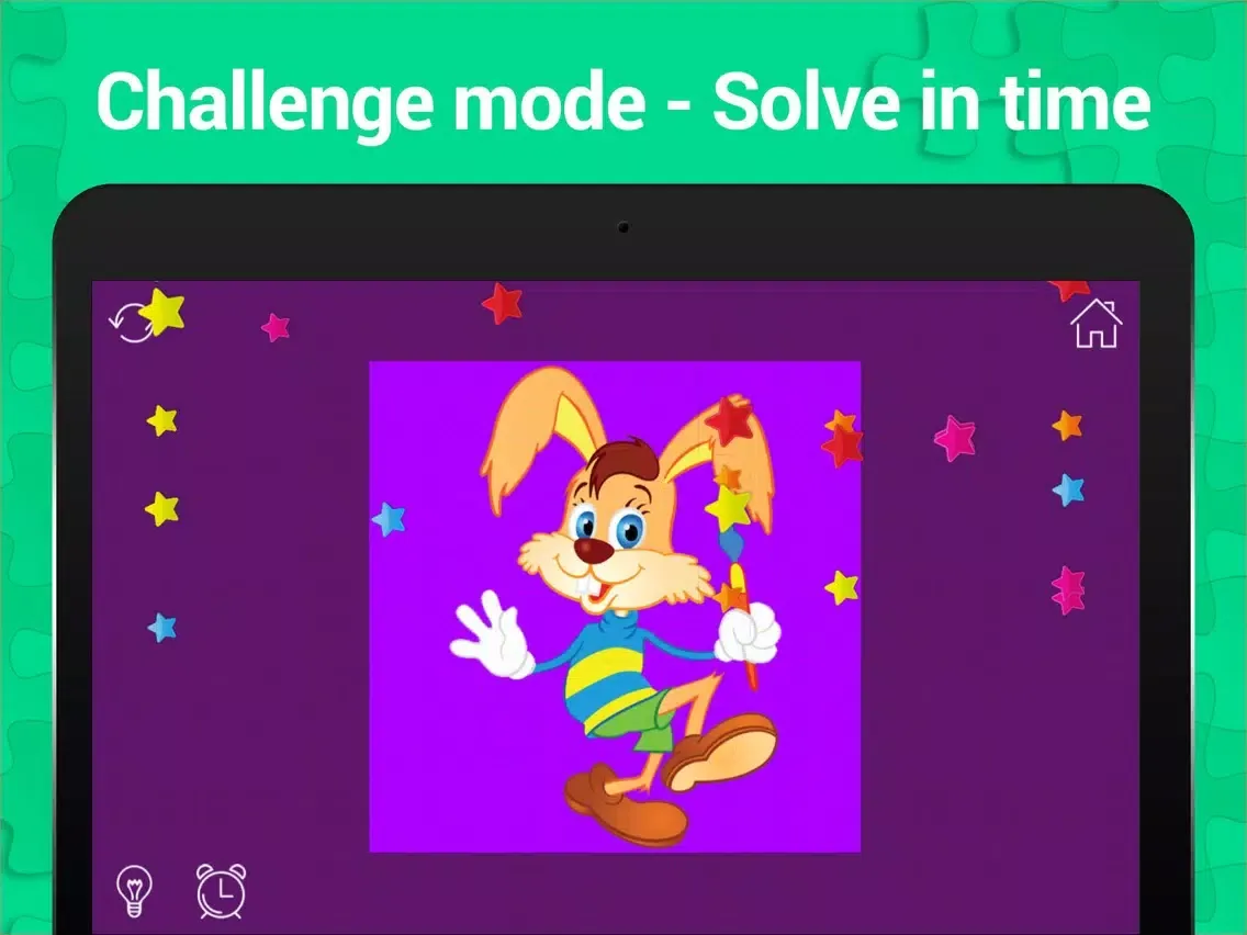 Animal jigsaw puzzle for kids iPad  Screenshots