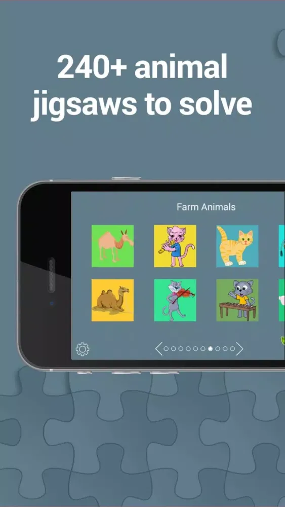 Animal jigsaw puzzle for kids Screenshots
