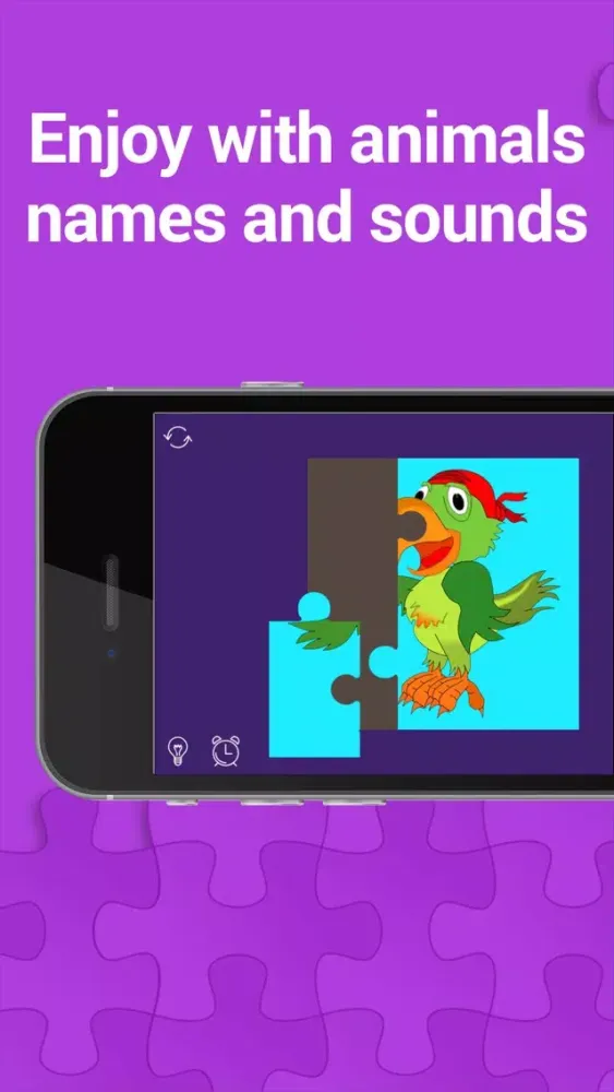 Animal jigsaw puzzle for kids Screenshots