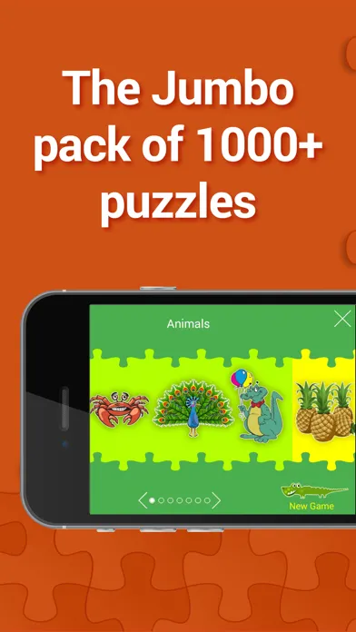 Jigsaw puzzles for kids, Game with 1000+ puzzle to play , Join pieces and learn 스크린샷