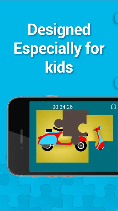 Jigsaw puzzles for kids, Game with 1000+ puzzle to play , Join pieces and learn 스크린샷