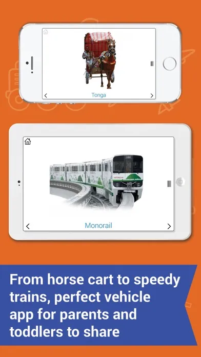 Screenshot di Kids vehicle puzzle and sound - Preschool game for toddlers