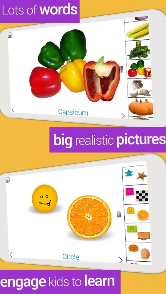 Captures d'écran de Montessori for kids, A preschool game to teach your child the basic learning