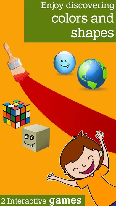 Capturas de pantalla de Montessori Colors and Shapes, an educational game to learn colors and shapes for toddlers