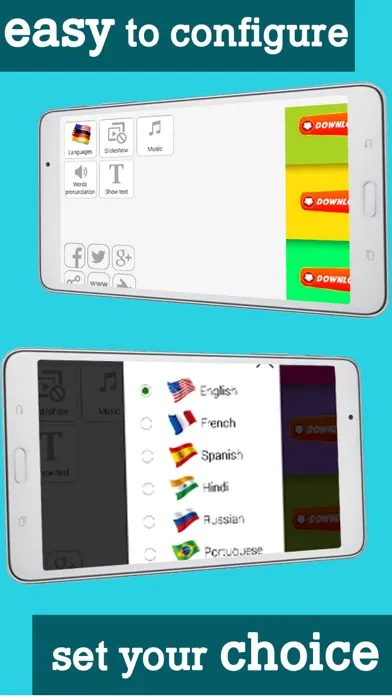 Capturas de pantalla de Montessori Colors and Shapes, an educational game to learn colors and shapes for toddlers