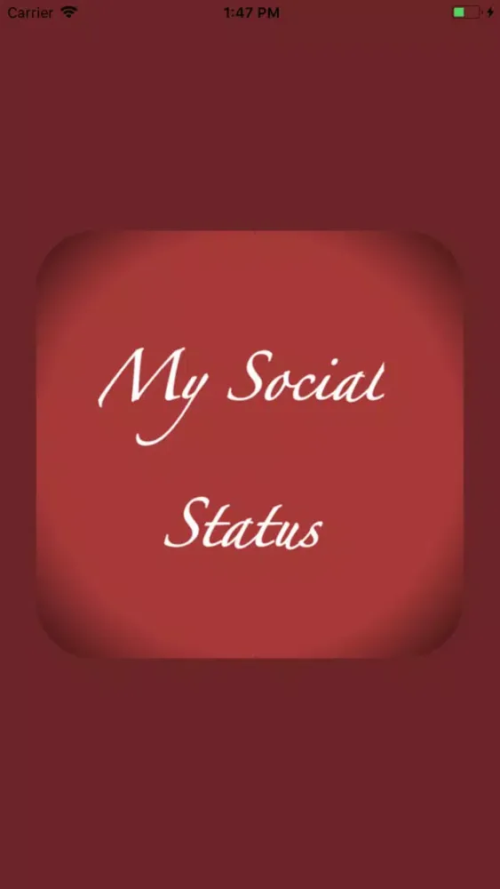 Скриншоты My Social Status