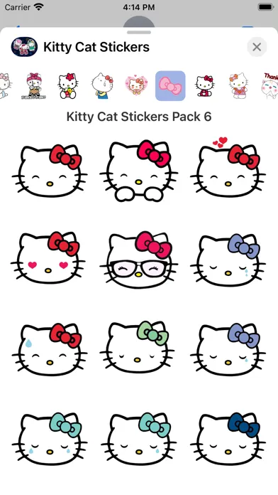 Kitty Cat Stickers Animated Screenshots