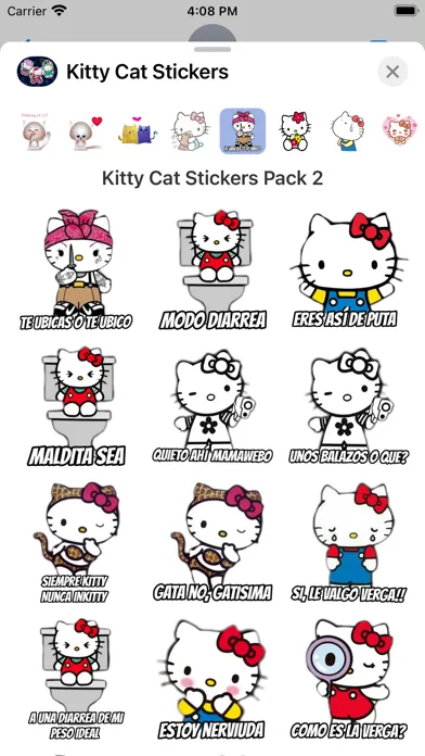 Kitty Cat Stickers Animated Screenshots