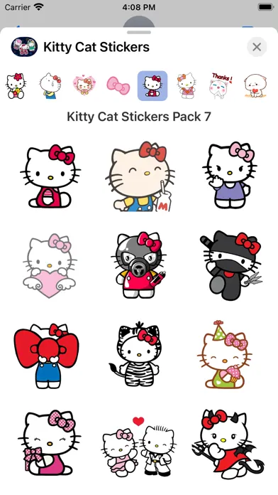 Kitty Cat Stickers Animated Screenshots