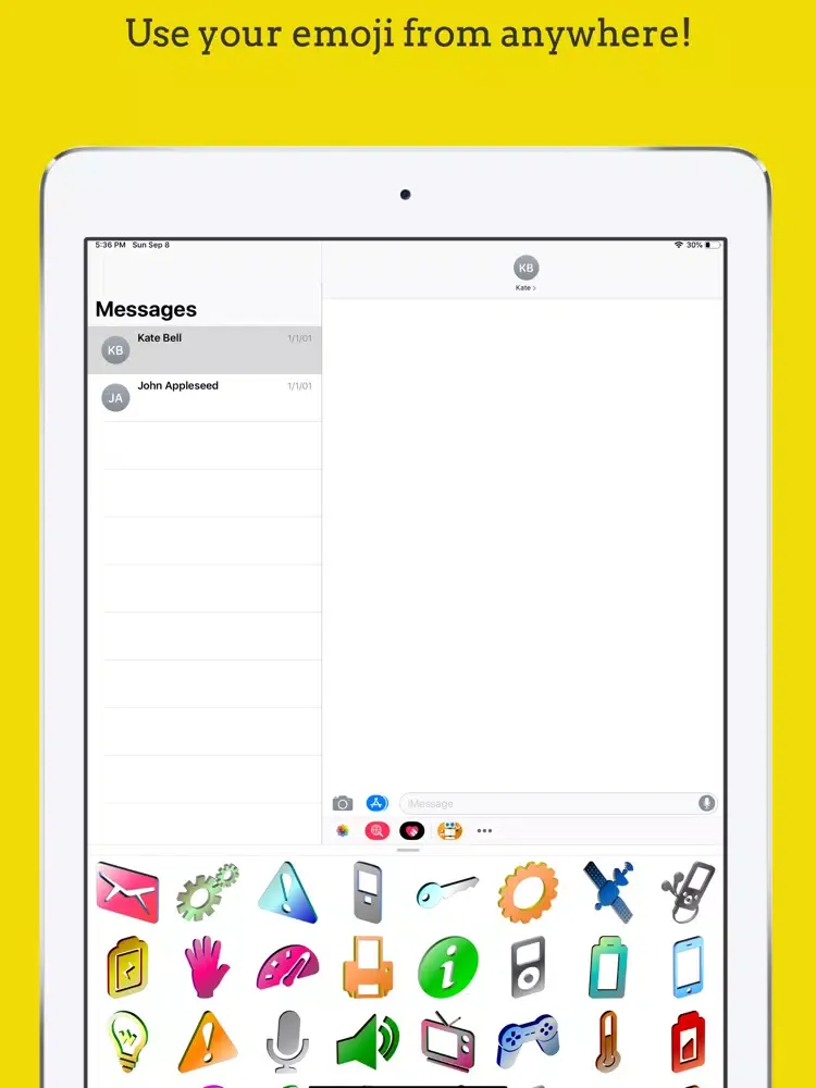 FunMOJI - WASticker & Emoji iPad 应用截图