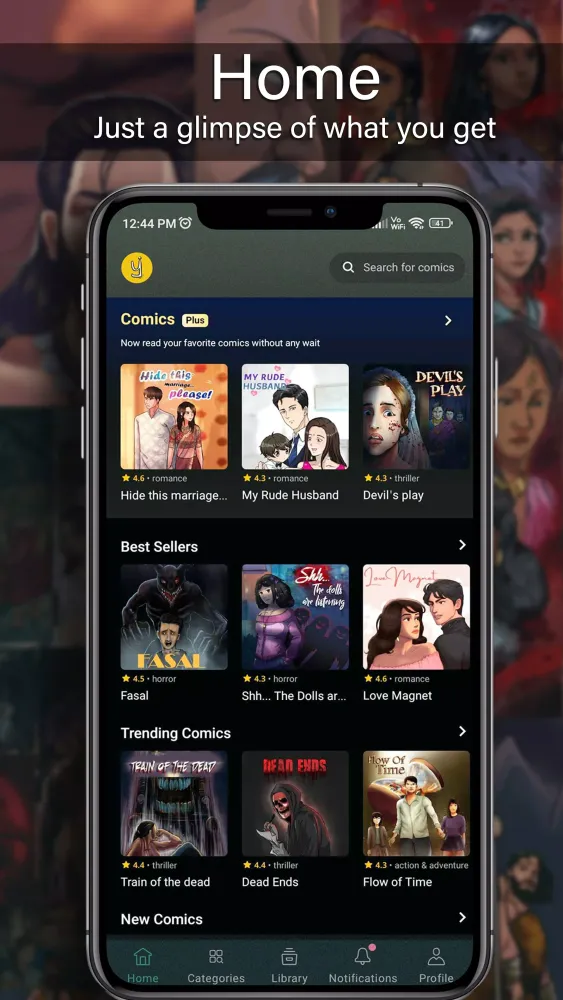 Pratilipi Comics Screenshots