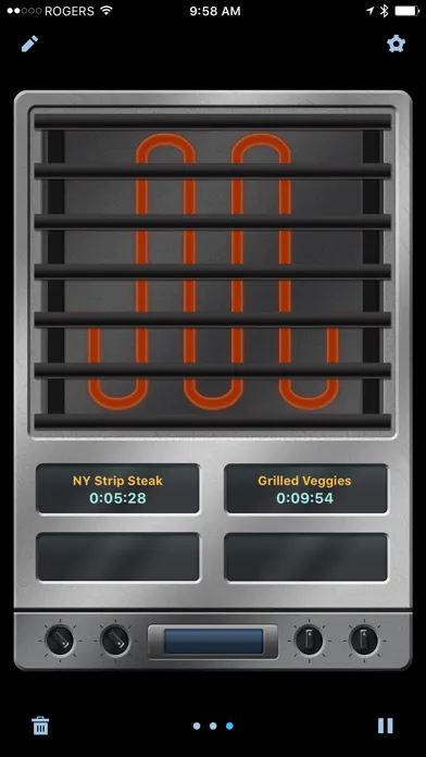 KitchenPad® Timer Ekran Görüntüleri