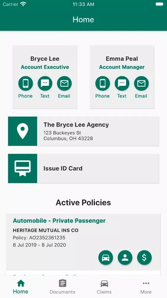 Скриншоты Pratus Insurance - Mobile App