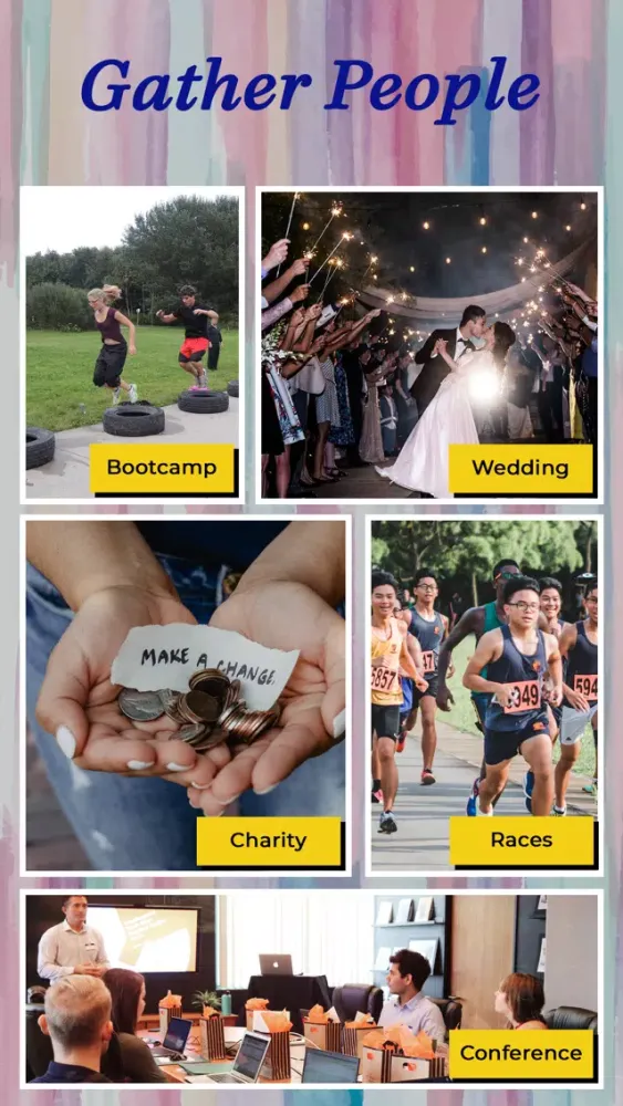 Capturas de tela do Events, Wedding Planner & RSVP