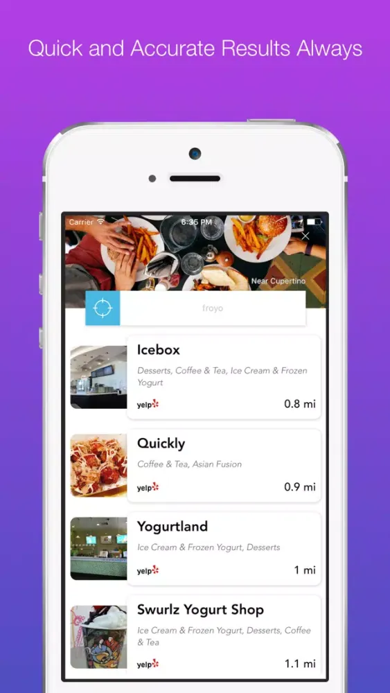 Capturas de pantalla de Hungry Me - Find Food Quickly