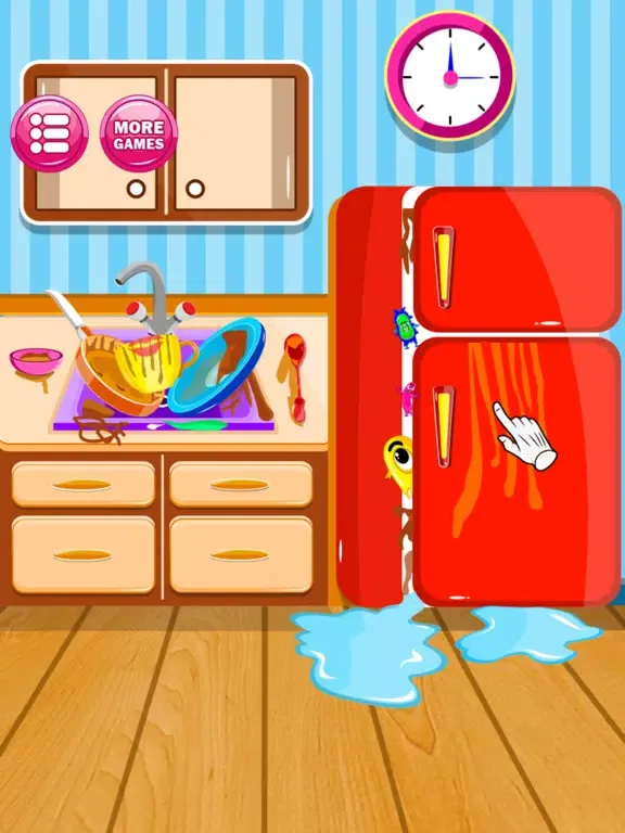 Baby Girl House Cleaning iPad  스크린샷