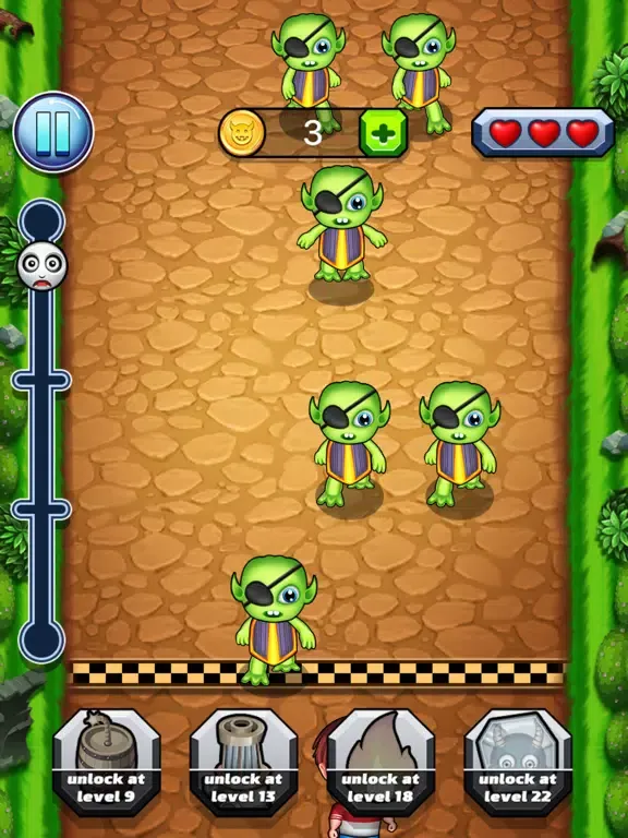 ภาพหน้าจอของ Tap The Zombie iPad 
