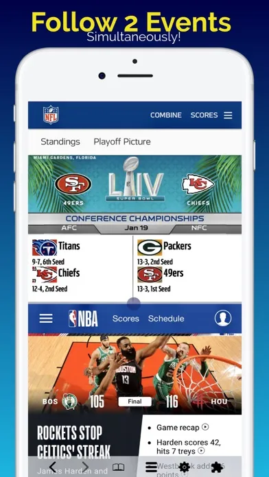Captures d'écran de Split Screen Multitasking View