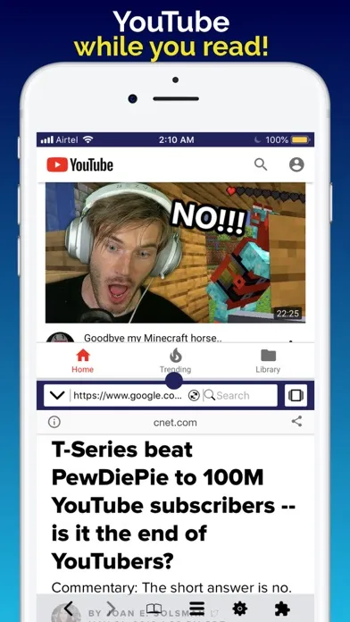 Captures d'écran de Split Screen Multitasking View