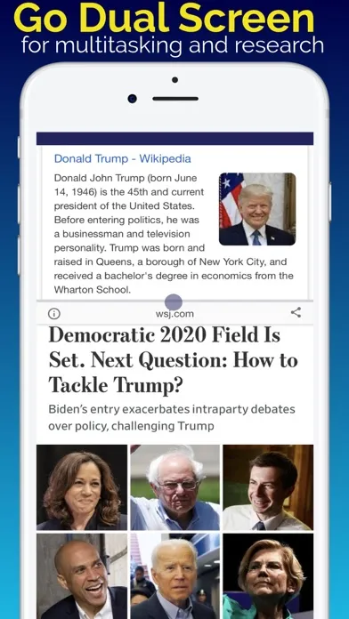 Captures d'écran de Split Screen Multitasking View