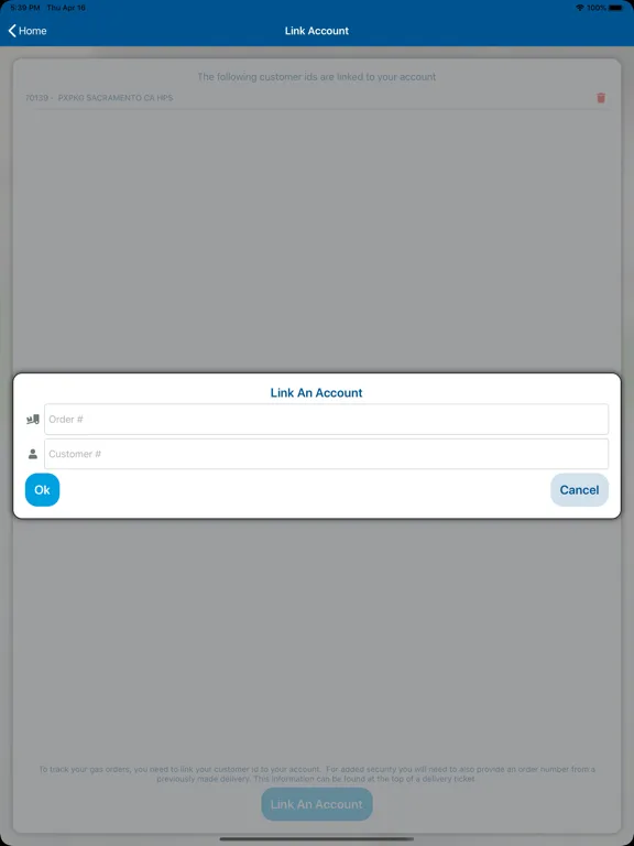 Linde GasTracker iPad 应用截图