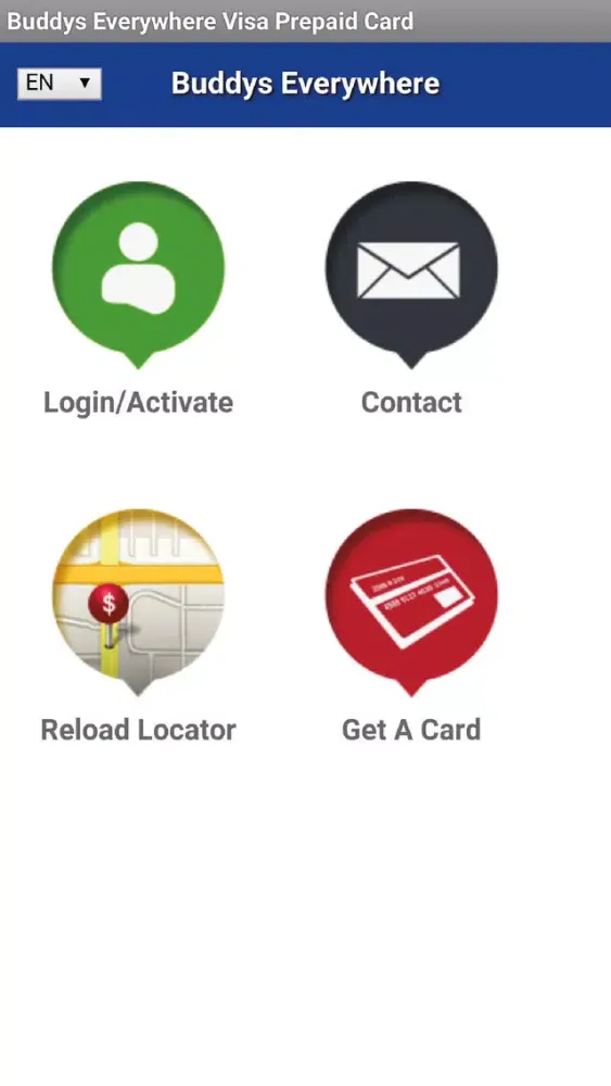 Buddys Everywhere Card Manager应用截图