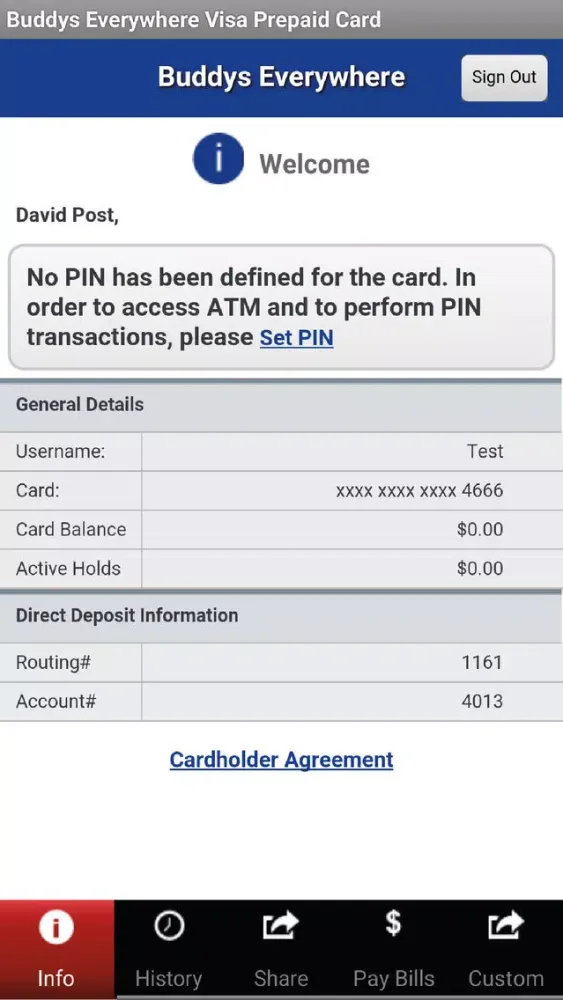 Buddys Everywhere Card Manager应用截图