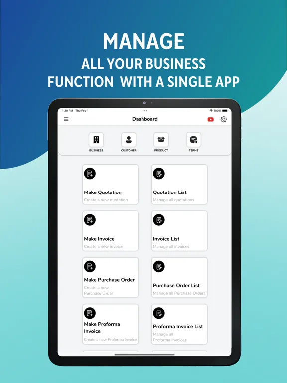 Estimate & Invoice - Maker iPad  Ekran Görüntüleri